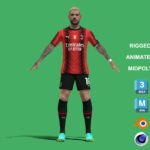 3D Rigged Theo Hernandez AC Milan 2024