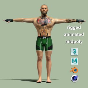 Conor Mcgregor 3d model