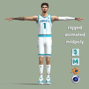 Lamelo Ball 3d model