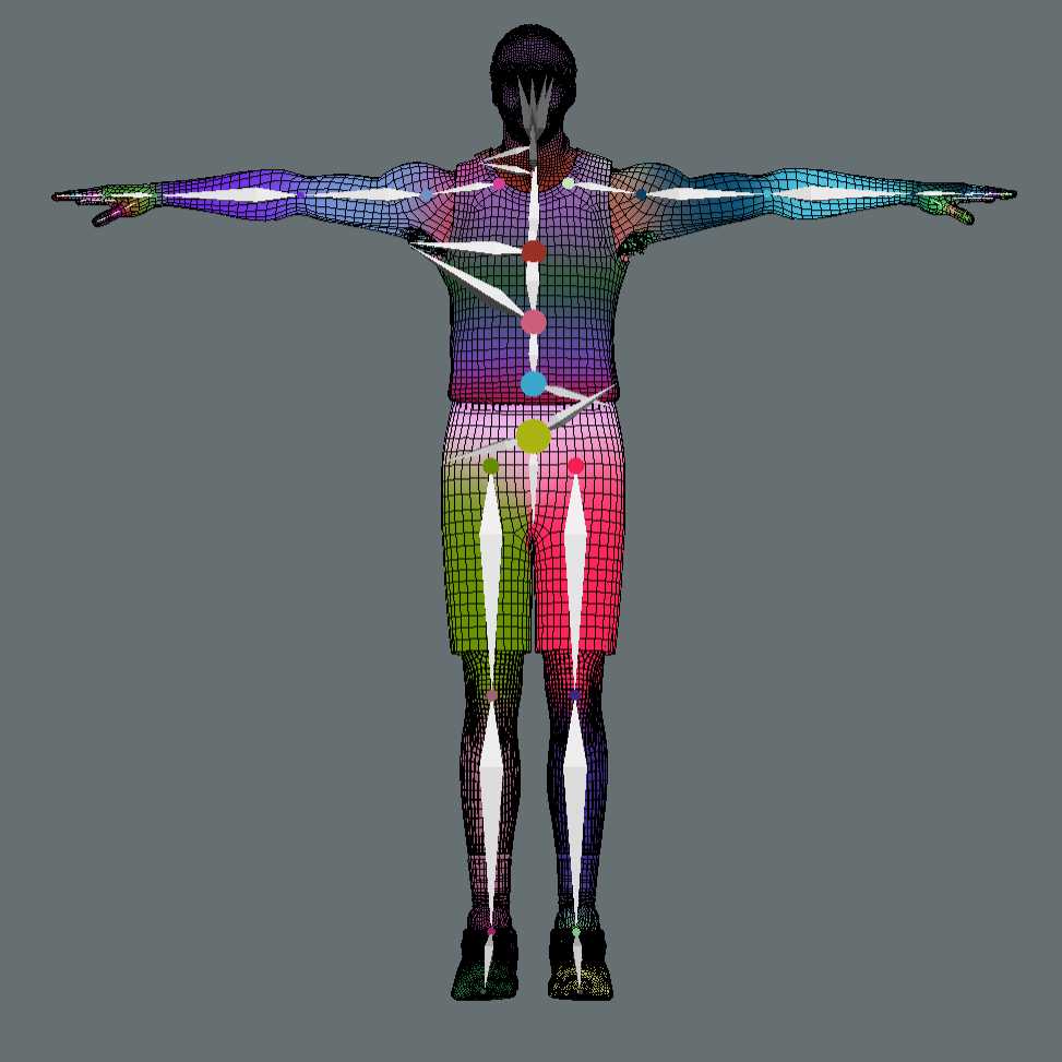a6 T-Pose rigged Taurean Prince Los Angeles Lakers