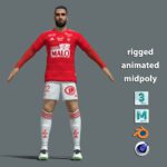 T-Pose Rigged Romain Del Castillo Brest