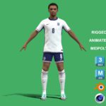 3D Rigged Trent Alexander-Arnold England Euro 2024