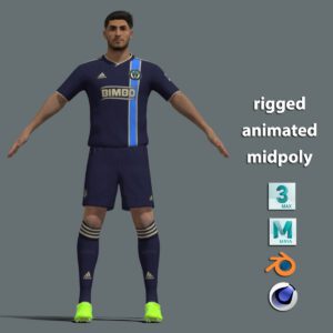 T-Pose Rigged Julian Carranza Philadelphia