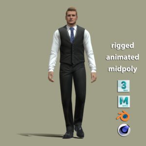 Business man walking