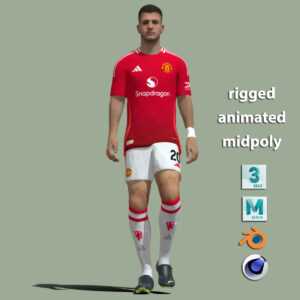 Diogo Dalot Manchester United 24-25