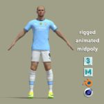 T-Pose Erling Haaland Manchester City 24-25