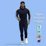 Sport man jogging