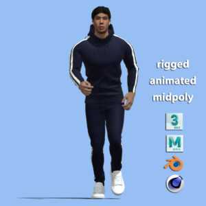 Sport man jogging