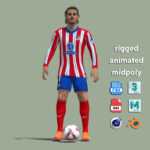 Griezmann Atletico Madrid 24-25 animation