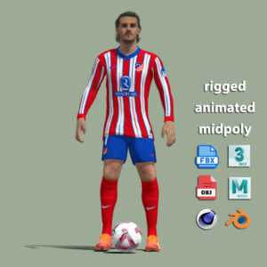 Griezmann Atletico Madrid 24-25 animation