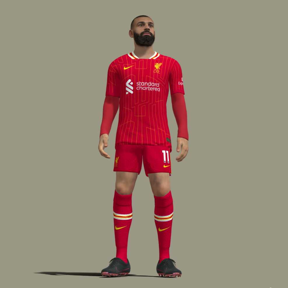 b6 Mohamed Salah Liverpool 24-25 animation
