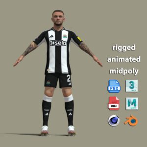 T-Pose Rigged Kieran Trippier Newcastle 24-25