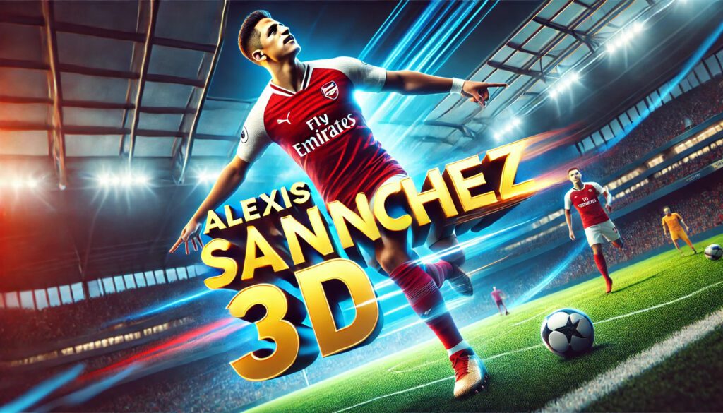 🎥 Alexis Sánchez 3D Animation – Magic on the Pitch! ⚽🔥 6 sanchez
