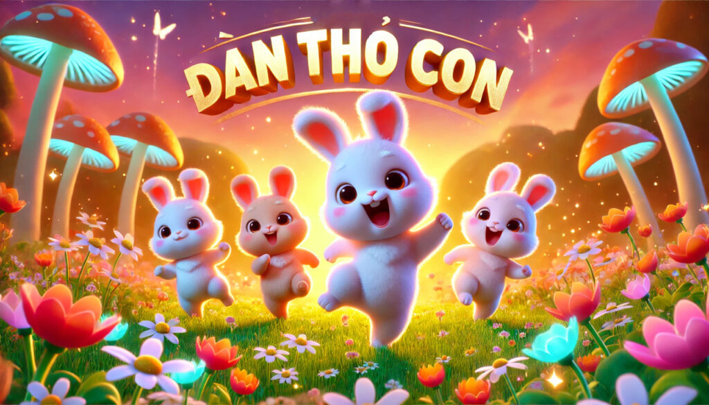 Bunny Dance Party 💃 Adorable Little Bunnies Grooving to the Beat! 🐰🎶 10 vu dieu tho con