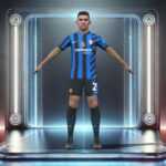 3D Rigged Kristjan Asllani Inter Milan 2025