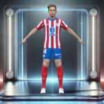 3D Rigged Marcos Llorente Atletico Madrid 2025