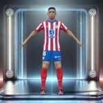 3D Rigged Nahuel Molina Atletico Madrid 2025