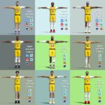 Pack 9 Los Angeles Lakers