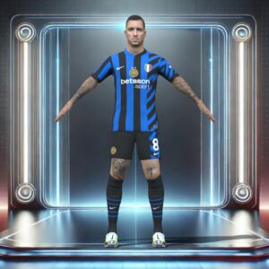 3D Rigged Marko Arnautovic Inter Milan 2025