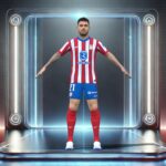 3D Rigged Javi Galan Atletico Madrid 2025