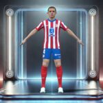 3D Rigged Conor Gallagher Atletico Madrid 2025