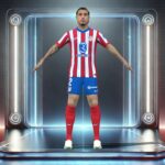 3D Rigged Maria Gimenez Atletico Madrid 2025