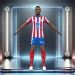 3D Rigged Samuel Lino Atletico Madrid 2025