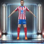 3D Rigged Alexander Sorloth Atletico Madrid 2025