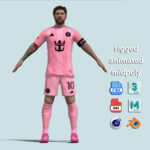 T-Pose Rigged Lionel Messi Miami 25-26 2 a1 4