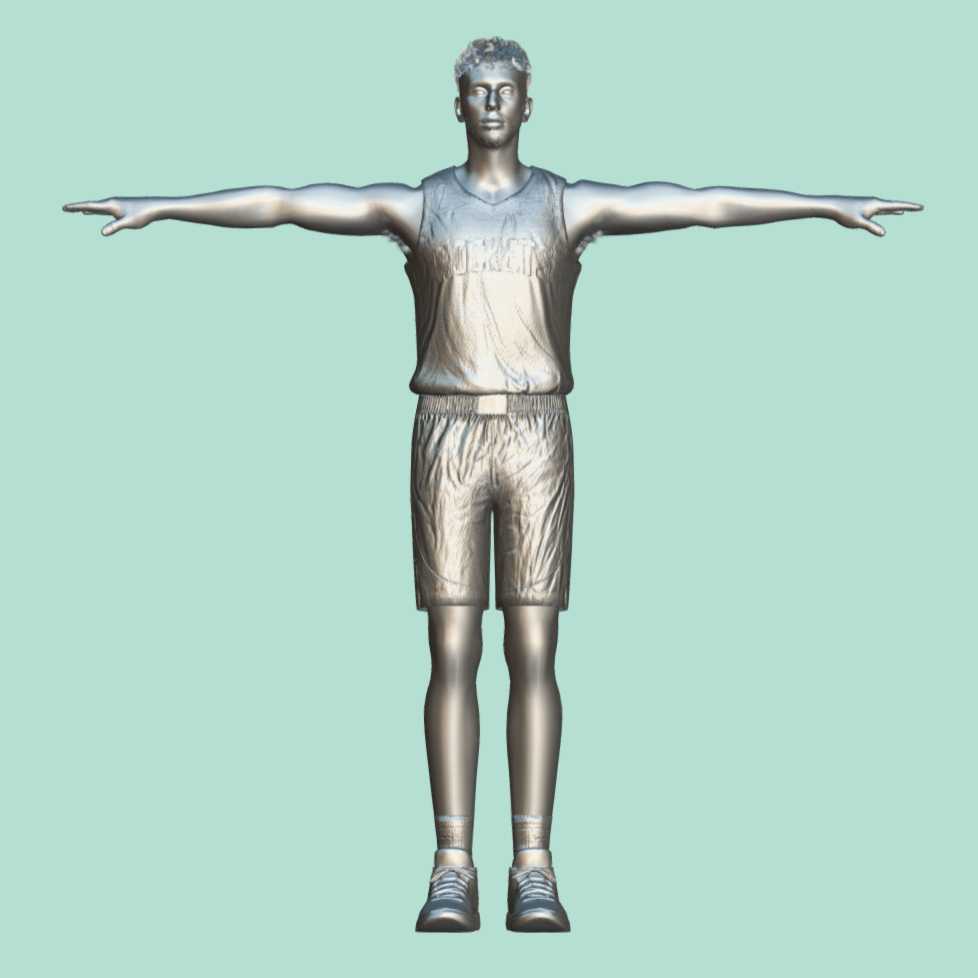 a3 T-Pose Rigged Alperen Sengun Houston Rockets
