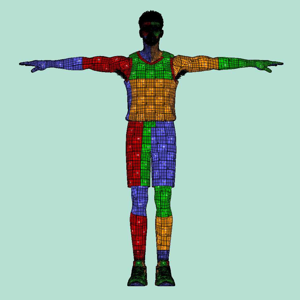 a8 T-Pose Rigged Alperen Sengun Houston Rockets
