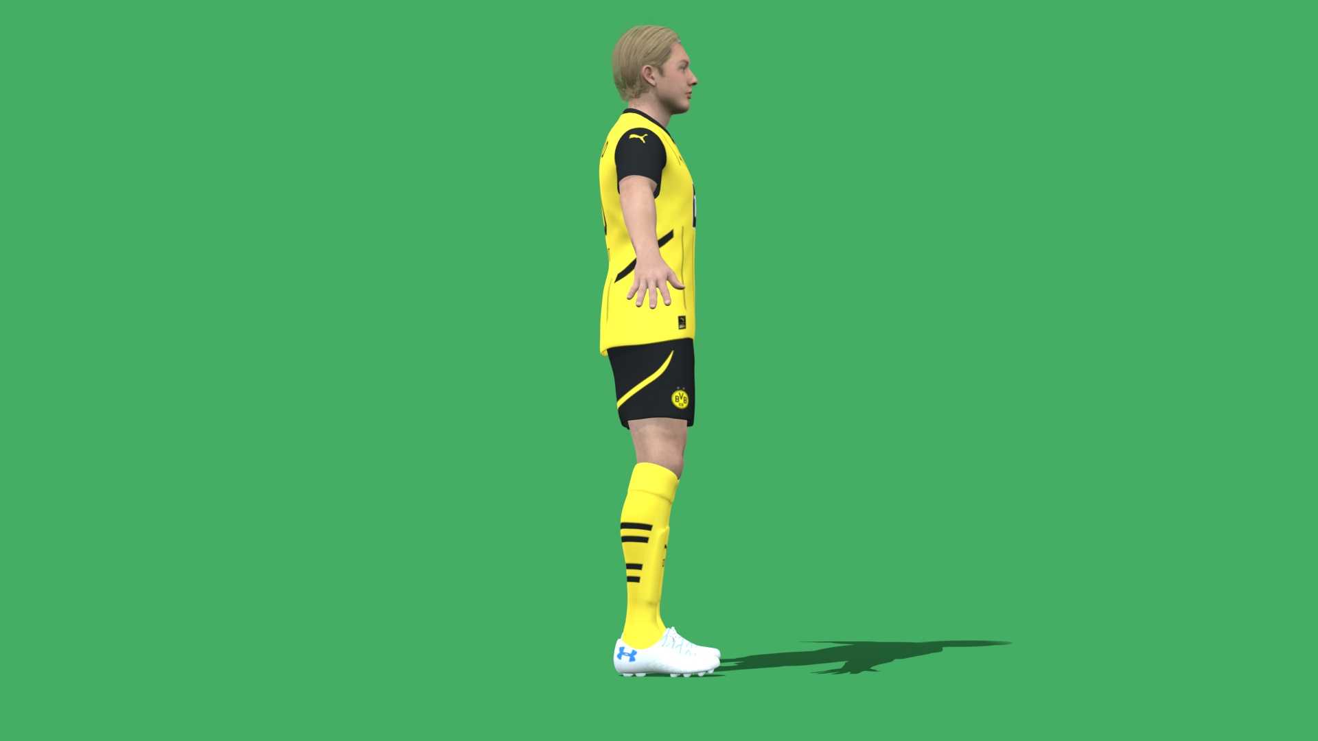 Brandt_005 3D Rigged Julian Brandt Dortmund 2025