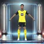 3D Rigged Yan Couto Dortmund 2025