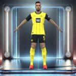 3D Rigged Ramy Bensebaini Dortmund 2025