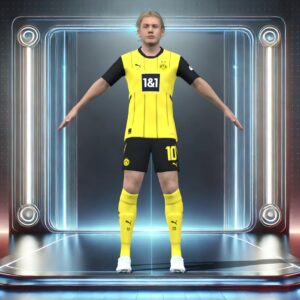 3D Rigged Julian Brandt Dortmund 2025