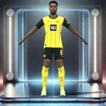 3D Rigged Felix Nmecha Dortmund 2025