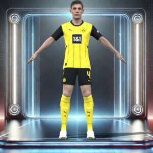 3D Rigged Nico Schlotterbeck Dortmund 2025