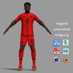 T-P Rigged Alphonso Davies Bayern Munich 24-25