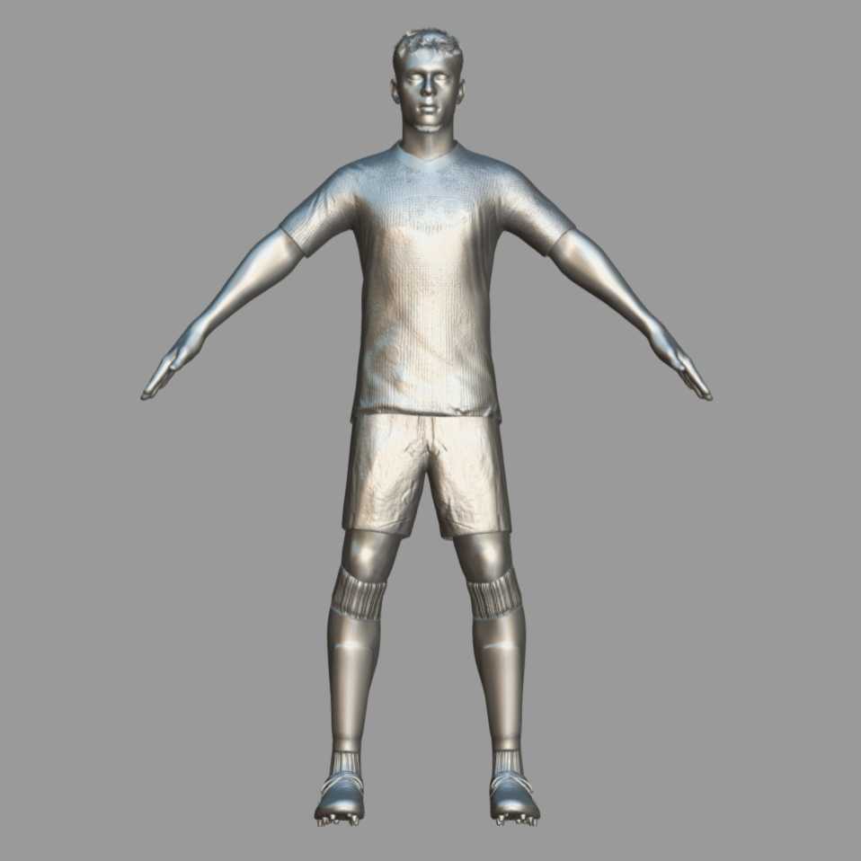 a3 T-Pose Rigged Pavlovic Bayern Munich 24-25