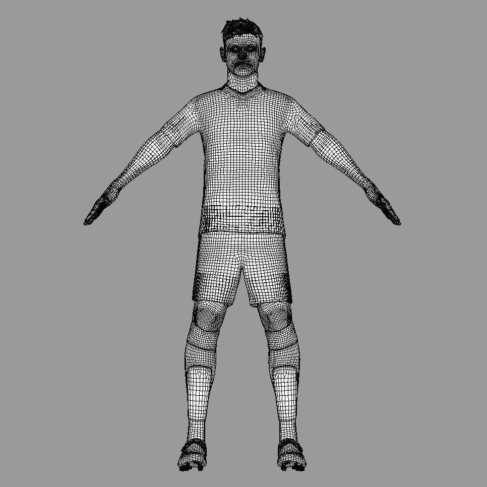 a6 T-Pose Rigged Stanisic Bayern Munich 24-25