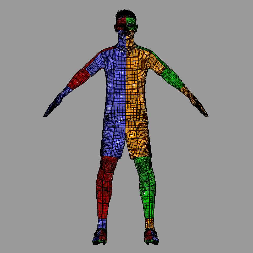 a7 T-Pose Rigged Stanisic Bayern Munich 24-25
