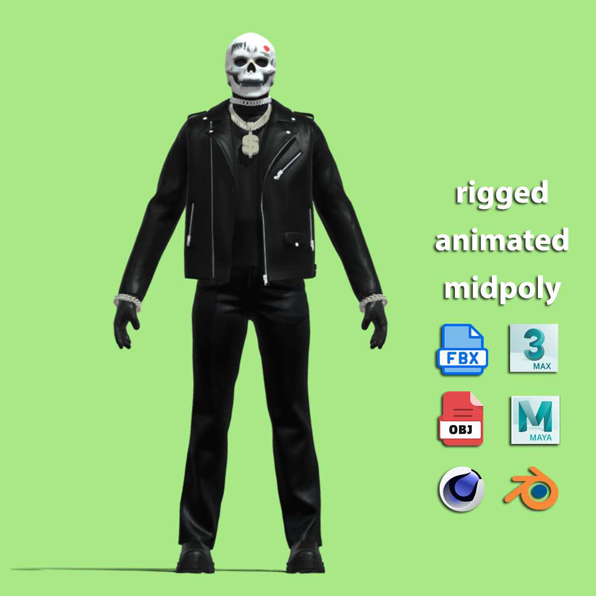 a2 T-Pose Rigged Vladimir Cauchemar