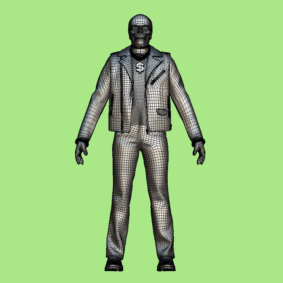 a6 T-Pose Rigged Vladimir Cauchemar