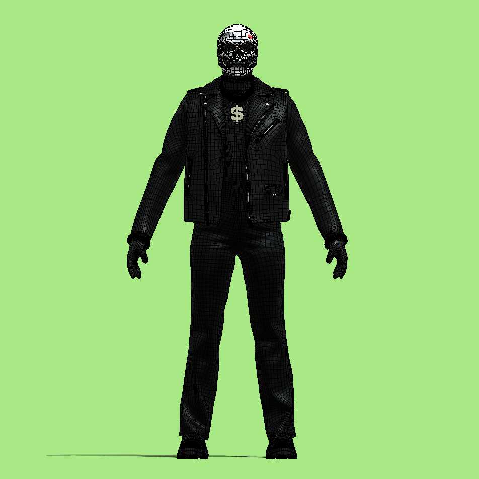 a7 T-Pose Rigged Vladimir Cauchemar