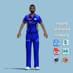 A-P Rigged Jasprit Bumrah