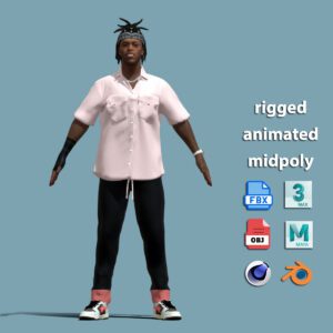 KSI 3d model