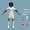 A-Pose Rigged Marcelo Real Madrid 2020