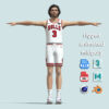 T-Pose Rigged Josh Giddey Chicago Bulls