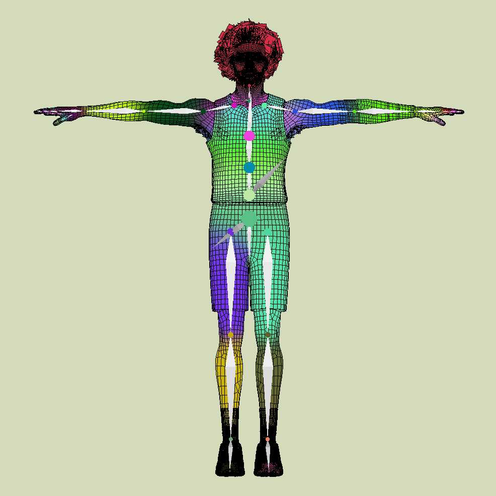 a7 T-Pose Rigged Cade Cunningham Detroit Pistons