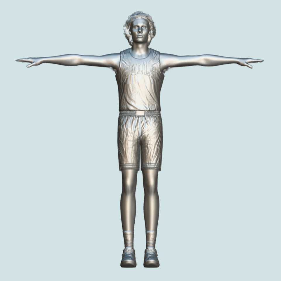 a3 T-Pose Rigged Josh Giddey Chicago Bulls